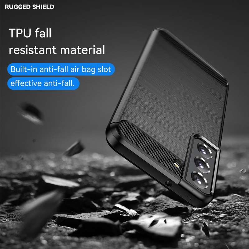 Carbon Fiber Design Cover for Galaxy S23 Shockproof Case