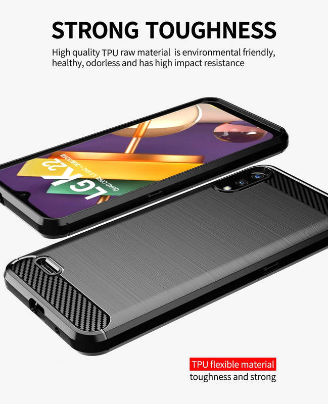 CellTime LG K22 Shockproof Carbon Fiber Design Cover