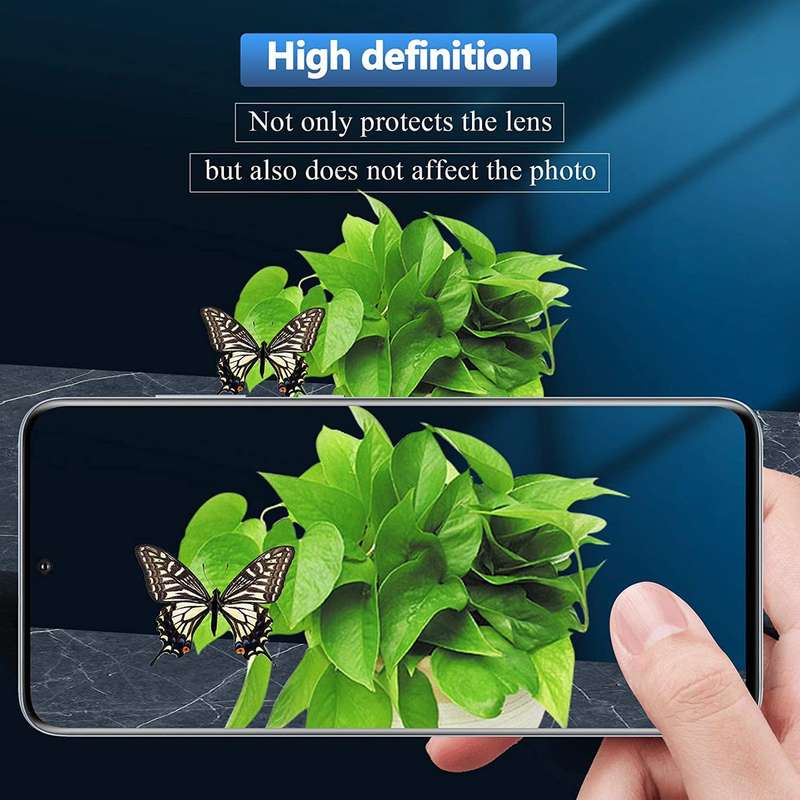 CellTime Tempered Glass Protector for Galaxy S21 Ultra Camera Lens