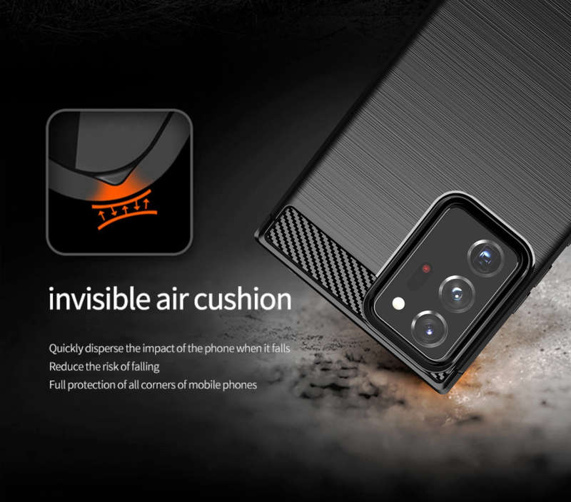 CellTime Galaxy Note 20 Ultra 5G Shockproof Carbon Fiber Design Cover