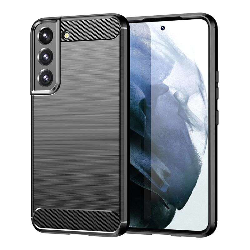 Carbon Fiber Design Cover for Galaxy S23 Plus Shockproof Case