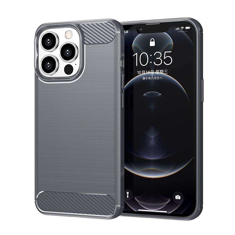 CellTime iPhone 13 Pro Max Shockproof Carbon Fiber Design Cover