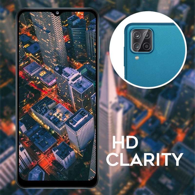 CellTime Tempered Glass Protector for Galaxy A12 Camera Lens