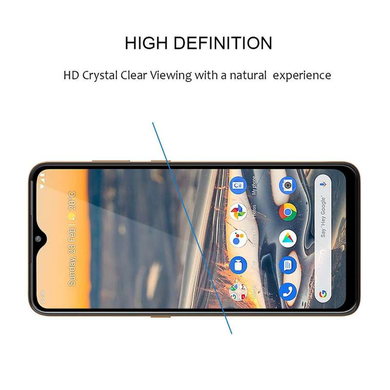 CellTime Full Tempered Glass Screen Guard for Nokia 5.3