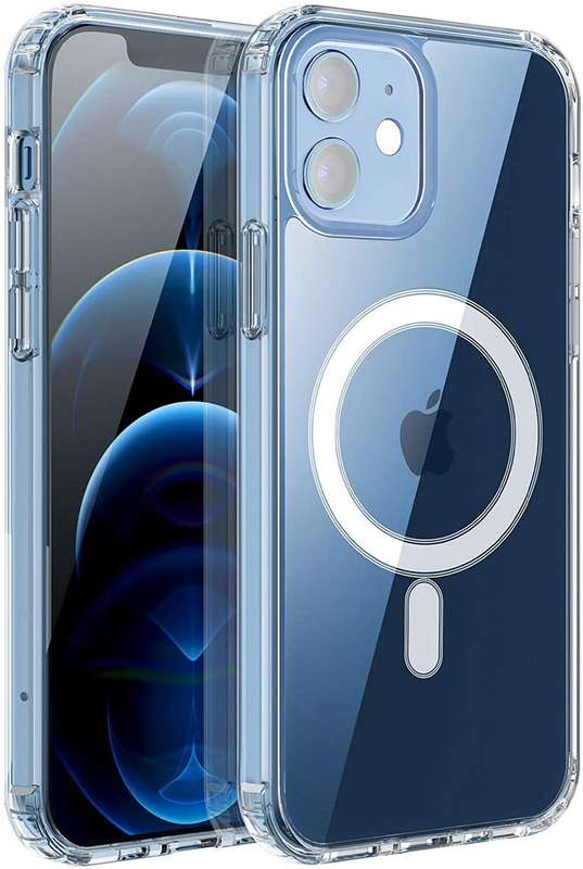CellTime iPhone 12 Mini Clear Shockproof Cover with MagSafe
