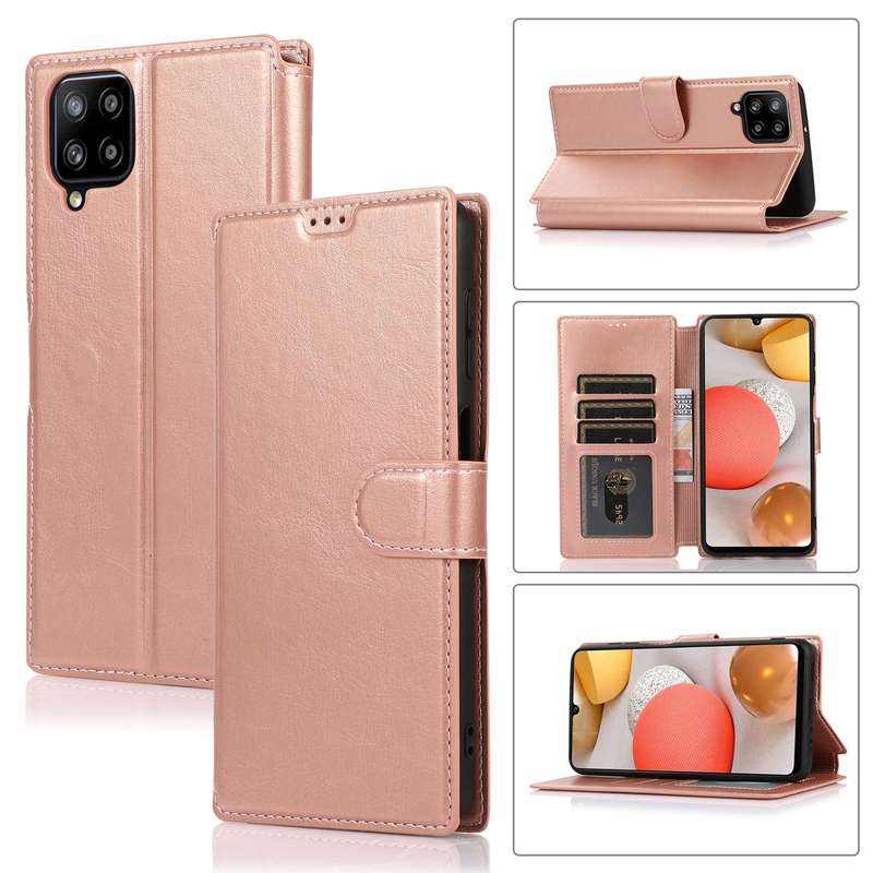 CellTime Galaxy A12 Flip Cover with Card Slots