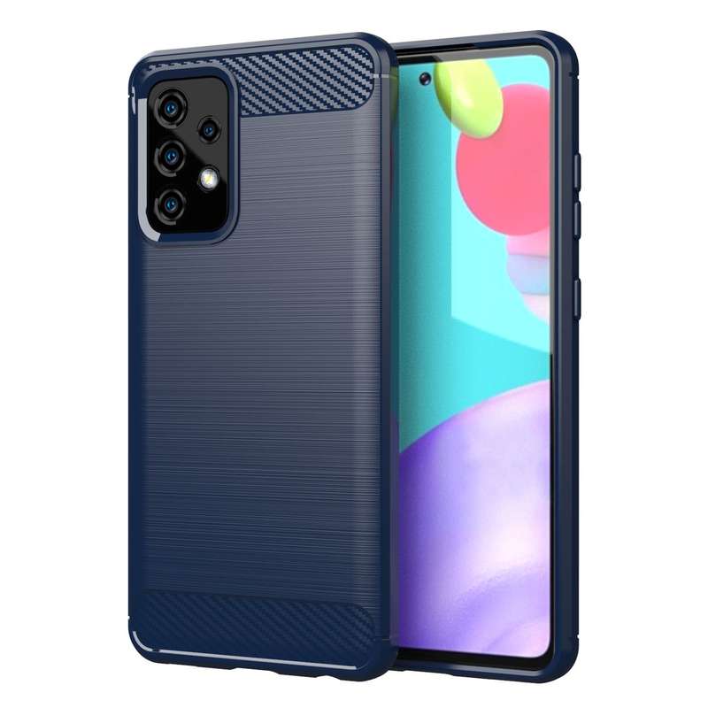 CellTime Galaxy A52 Shockproof Carbon Fiber Design Cover