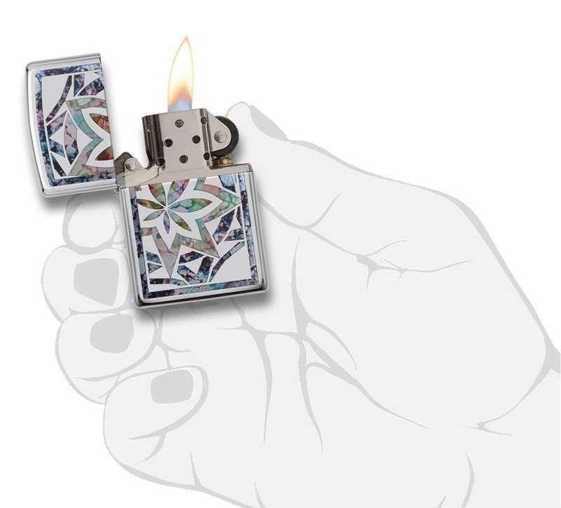 Zippo Lighter - Fusion Leaf