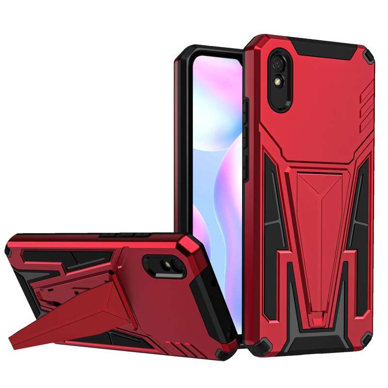 CellTime V-Armor Shockproof Kickstand Cover for Redmi 9A