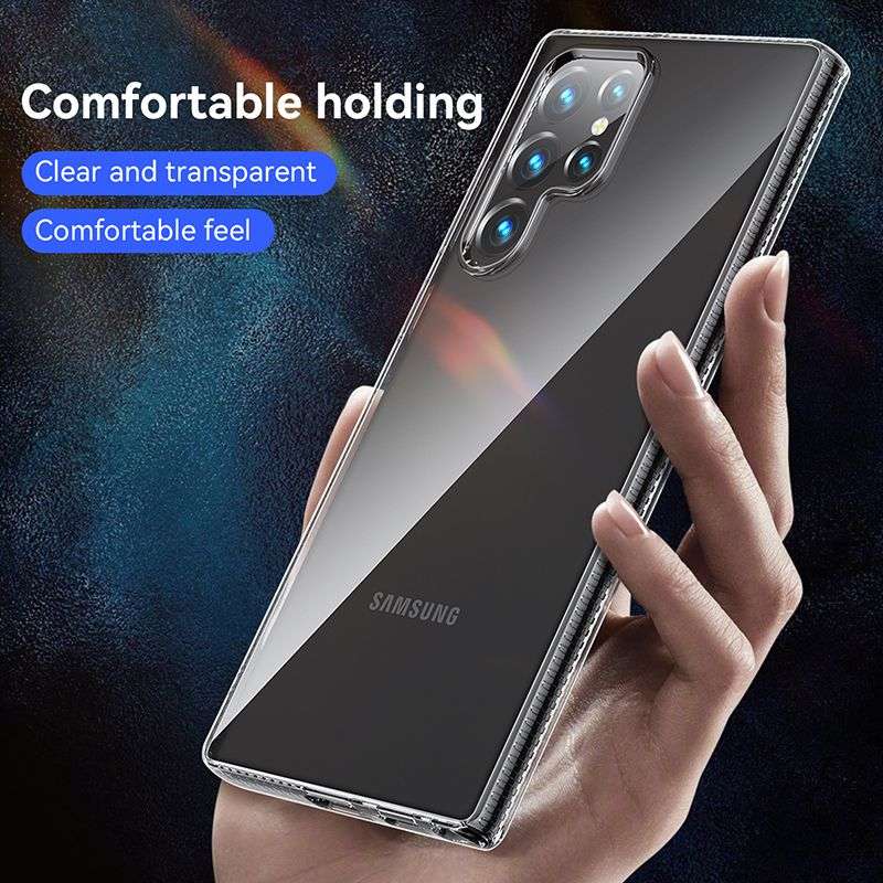 CellTime Galaxy S22 Ultra Shockproof Transparent Impact-Shell Cover