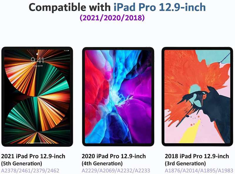 CellTime Tempered Glass Screen Guard for iPad Pro 12.9 inch 2021/2020/2018