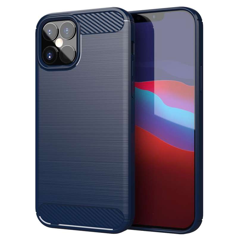 CellTime iPhone 12 Mini Shockproof Carbon Fiber Design Cover