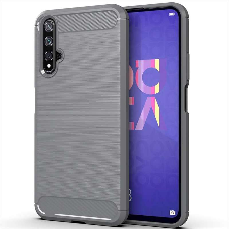CellTime Huawei Nova 5T Shockproof Carbon Fiber Design Cover