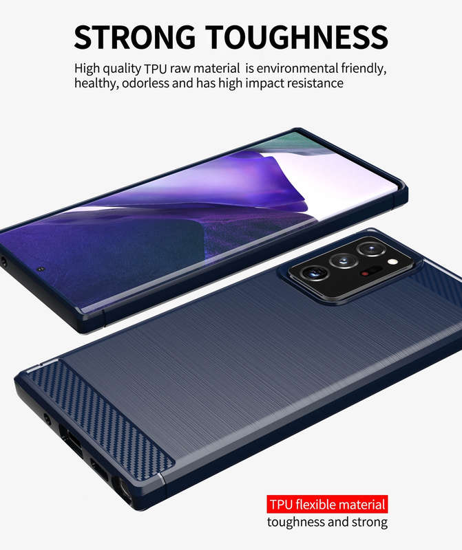 CellTime Galaxy Note 20 Ultra 5G Shockproof Carbon Fiber Design Cover
