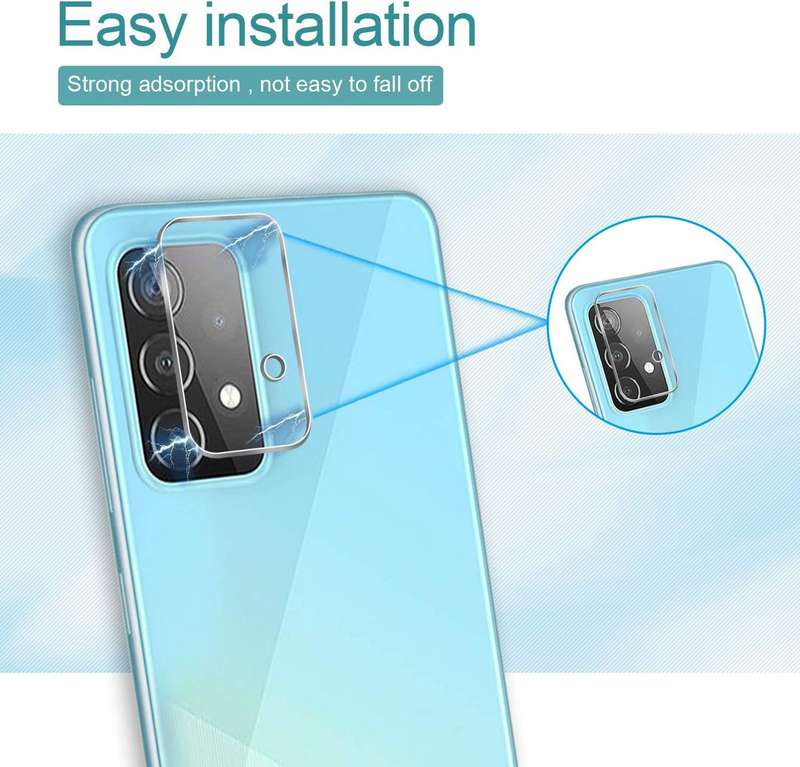 Tempered Glass Protector for Galaxy A23 4G Camera Lens