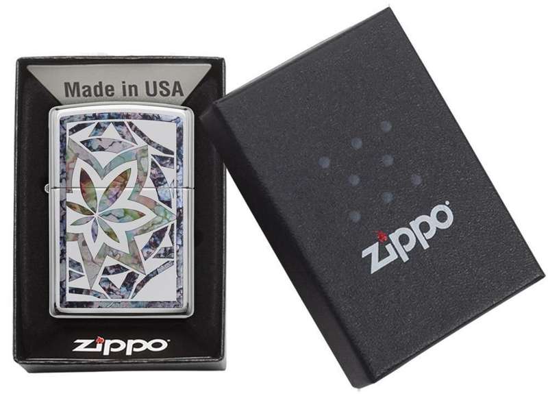 Zippo Lighter - Fusion Leaf