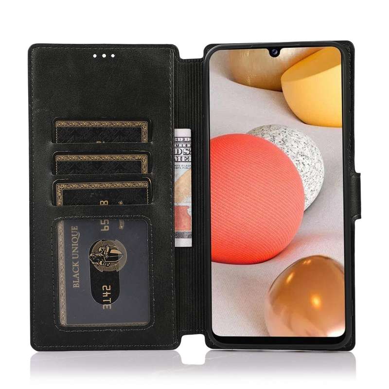 CellTime Galaxy A12 Flip Cover with Card Slots