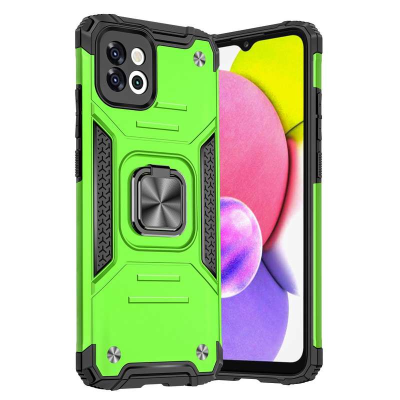 Shockproof Kemeng Armor Kickstand Cover for Galaxy A03