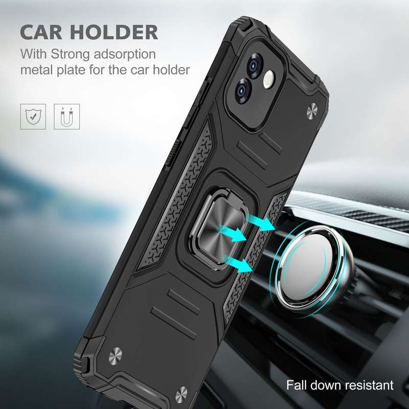 Shockproof Kemeng Armor Kickstand Cover for Galaxy A03