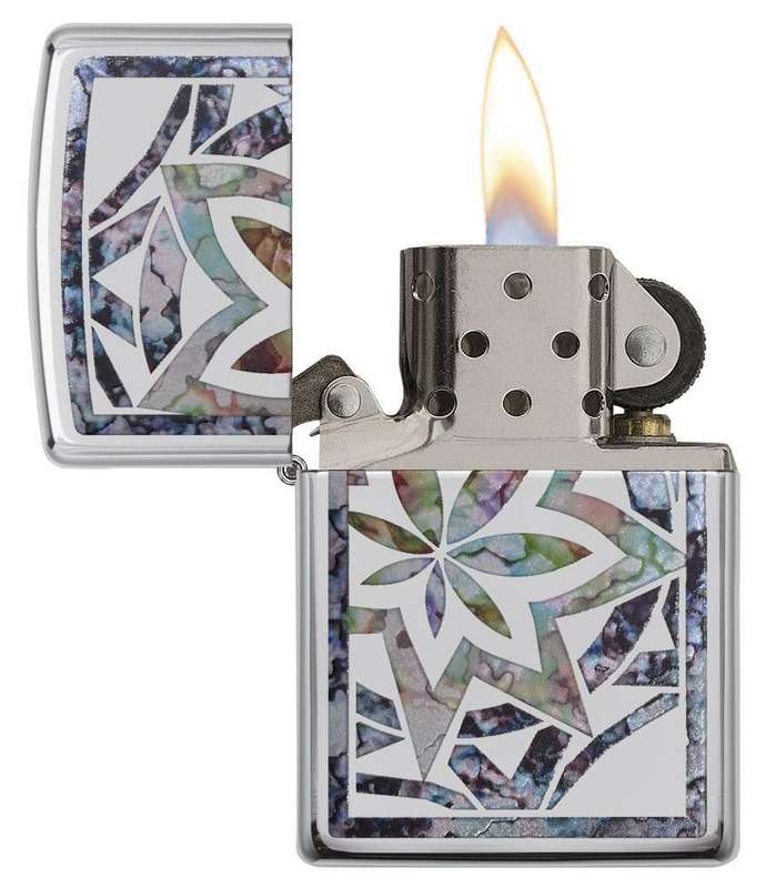 Zippo Lighter - Fusion Leaf