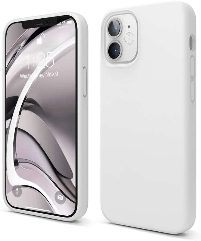 CellTime iPhone 12 Mini Shockproof Thickened Design Silicone Case with Soft Feel