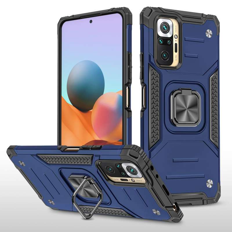 CellTime Redmi Note 10 Pro Shockproof Kemeng Armor Kickstand Cover