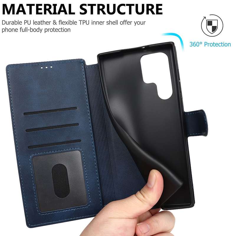 CellTime Galaxy S22 Ultra Flip Cover with Card Slots