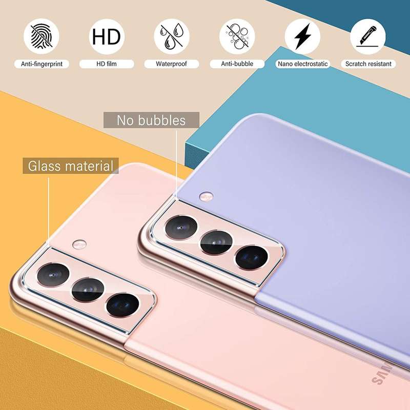 CellTime Tempered Glass Protector for Galaxy S21 Plus Camera Lens