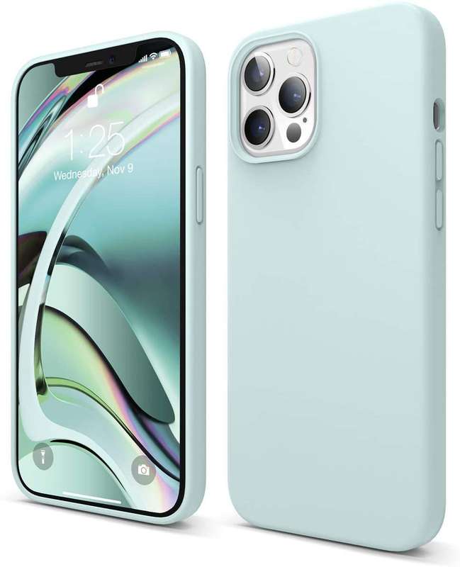 CellTime iPhone 12 Pro Max Shockproof Thickened Design Silicone Case with Soft Feel