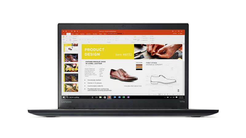Lenovo ThinkPad T470s (Touch) - Intel Core i5, 7th Gen