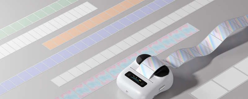 M220 Commercial QRCode label maker is versatile and can print various types and shapes of thermal labels
