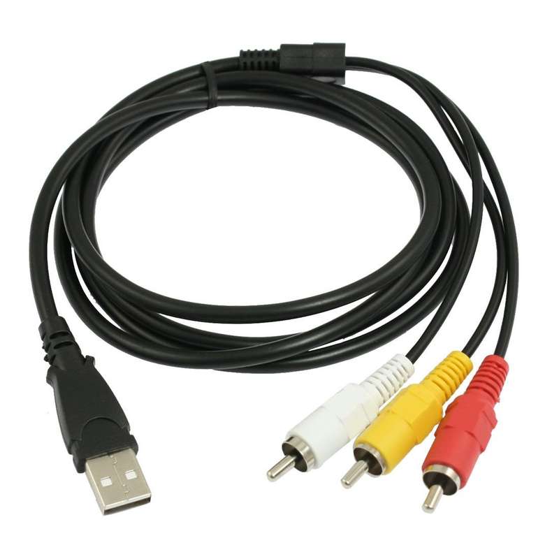 3 Rca To Usb Cable 1.5M