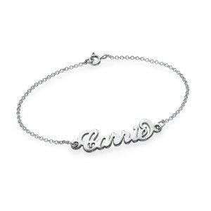 Sterling Silver Name Bracelet