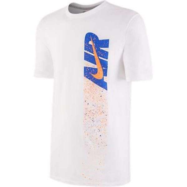Nike Tee-Vertical Air WHT/LYON - Small