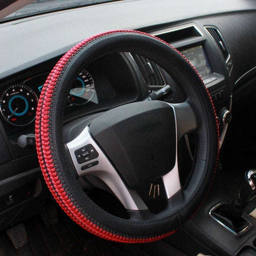 The Color Ice Silk Car Steering Wheel Cover Sets Four Seasons General
