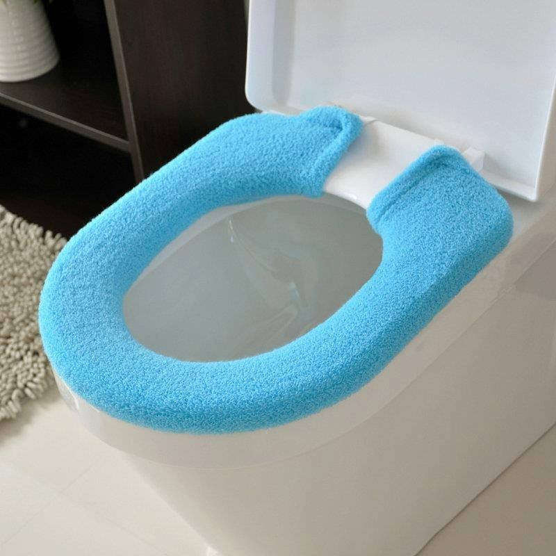 SNAP ON WINTER MAGIC TOILET SEAT WARMER!!! - one size fits all