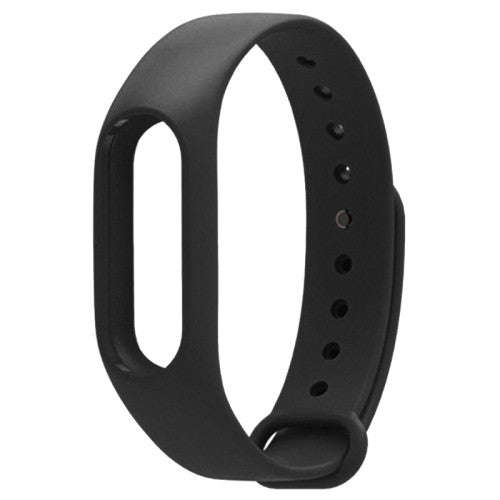 For Xiaomi Mi Band 2 (CA0600B) Colorful Replacement Wristbands Bracelet Host not Included(Black)