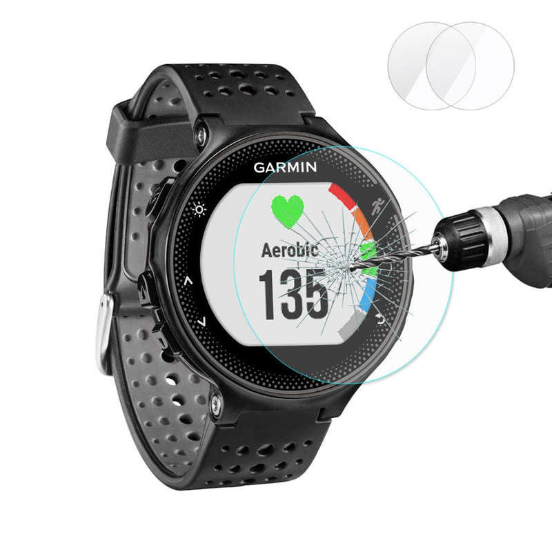 2 PCS ENKAY Hat-Prince for Garmin Forerunner 235 Smart Watch 0.2mm 9H Surface Hardness 2.15D Expl...