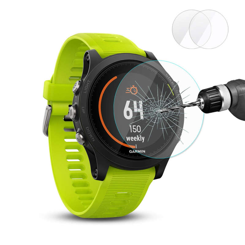 2 PCS ENKAY Hat-Prince for Garmin Forerunner 935 Smart Watch 0.2mm 9H Surface Hardness 2.15D Expl...