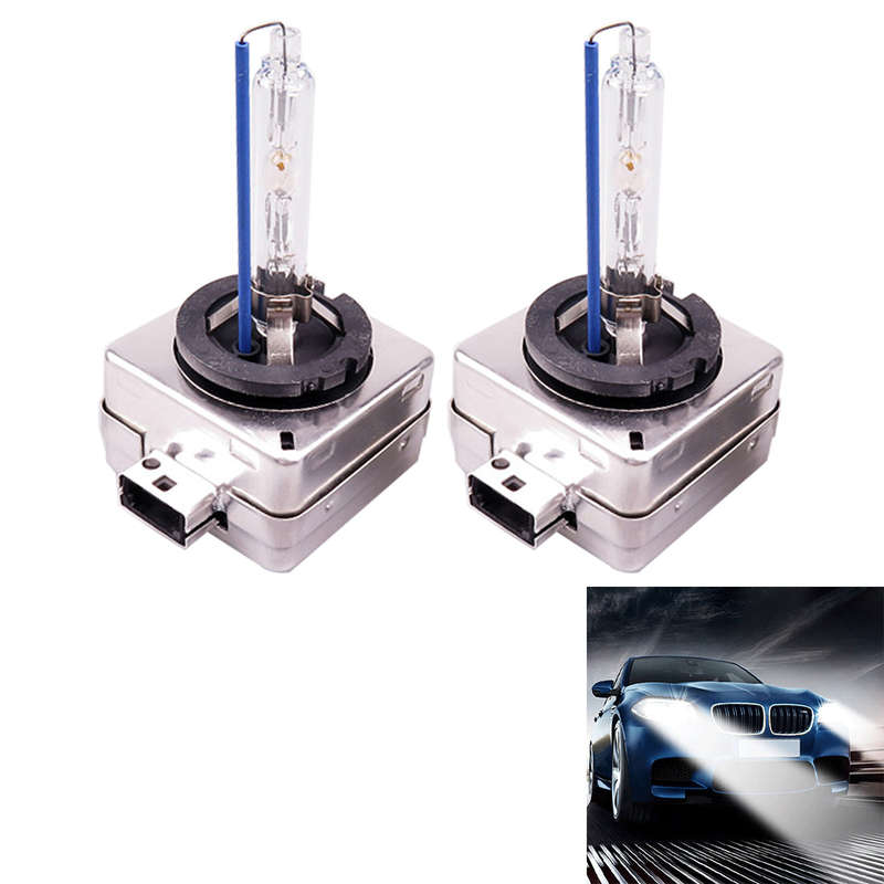2 PCS D3S 35W 3800 LM 6000K HID Bulbs Xenon Lights Lamps DC 12V(White Light)