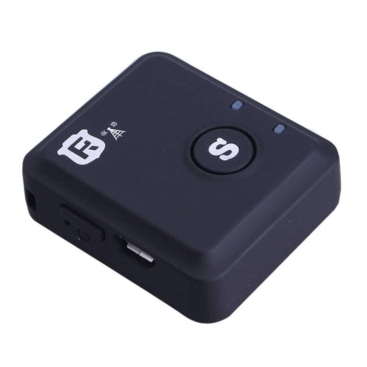 REACHFAR V6+ Real Time GSM Mini LBS Tracker GPRS Tracking SOS Communicator(Black)