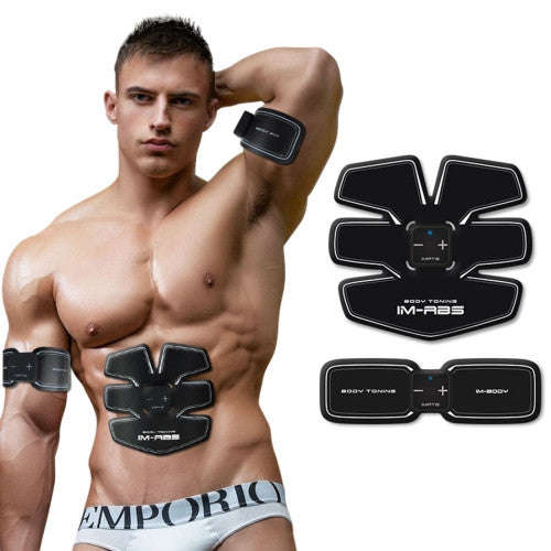 Imate IM-05 Body Toning Muscle Fitness Training Instrument Lazy Rechargeable Household Abdomen Ab...