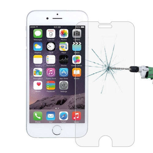 For iPhone 7 Plus 0.26mm 9H Surface Hardness 2.5D Explosion-proof Tempered Glass Non-full Screen ...