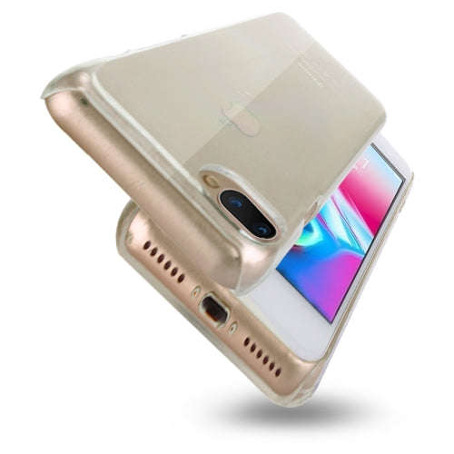 iPhone 8 Plus Case, iPhone 7 Plus Case, PC Transparent Protective Back Cover Case(Transparent)