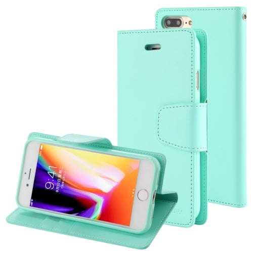 MERCURY GOOSPERY SONATA DIARY for iPhone 8 Plus & 7 Plus Business Style Magnetic Clasp Horizontal...