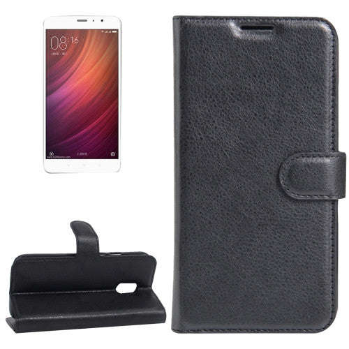 Xiaomi Redmi Note 4 Litchi Texture Horizontal Flip Leather Case with Holder & Card Slots & Wallet...