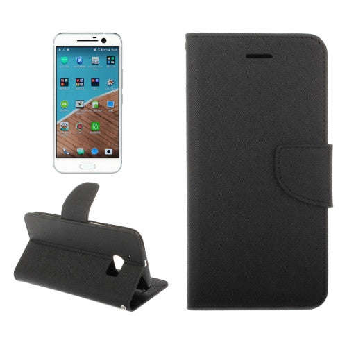 For HTC 10 / One M10 Cross Texture Horizontal Flip Leather Case with Holder & Card Slots & Wallet...