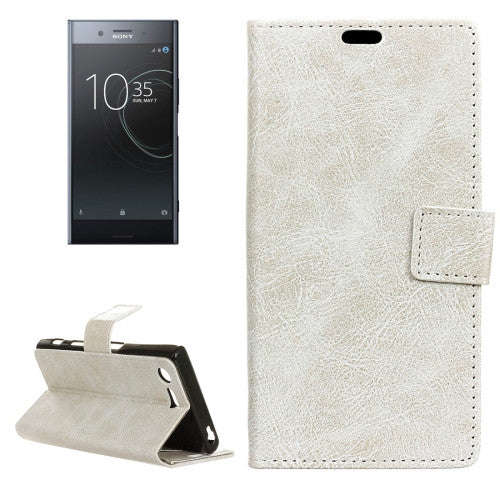 Case for Sony For Sony Xperia XZ Premium Retro Crazy Horse Texture Horizontal Flip Leather Case w...