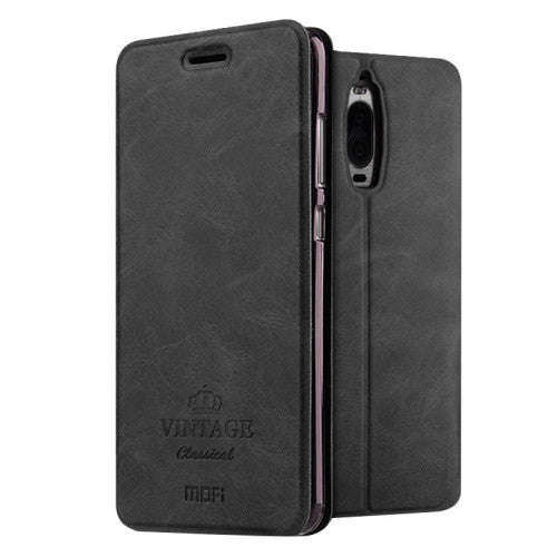 MOFI VINTAGE Huawei Mate 9 Pro Crazy Horse Texture Horizontal Flip Leather Case with Card Slot & ...