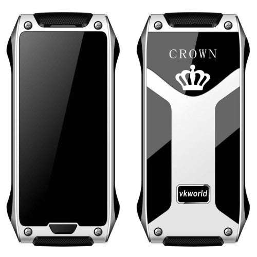 VKWorld Crown V8 Cell Phone 4.9mm Ultra-slim Pedometer Bluetooth FM 1.64 inch Dual SIM Network: 2...